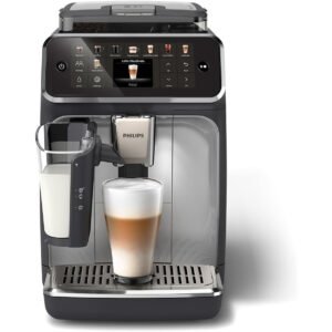 Bean To Cup Coffee Machine 12 Varieties Lattego Milk Frother Ceramic Grinder Black