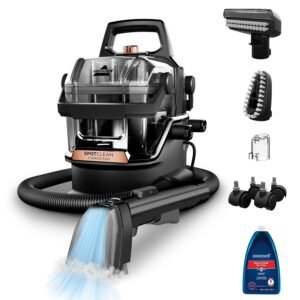 Spot Cleaner 1000W HydroSteam 3 Modes Self-Cleaning Titanium Blue