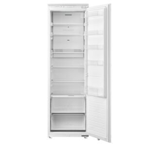 Built-In Larder Fridge 304L Adjustable Thermostat White Reversible Door