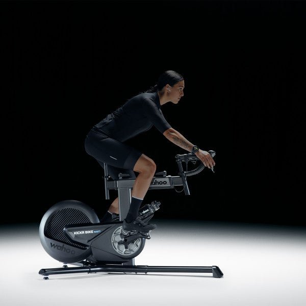 Quiet Smart Indoor Bike with Wi-Fi, Wired Network and Adjustable Fit