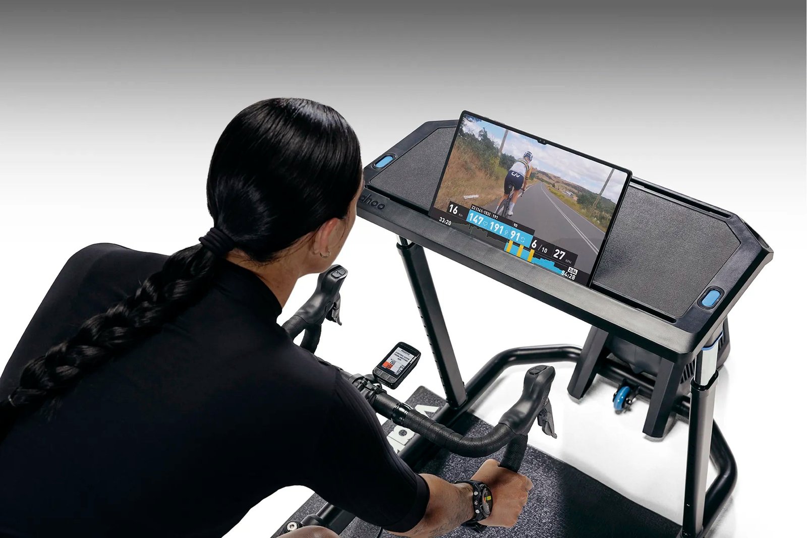 Quiet Smart Indoor Bike with Wi-Fi, Wired Network and Adjustable Fit - Image 9